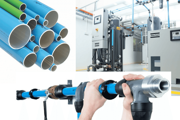 Compressed air piping and fittings | Airnet from Atlas Copco